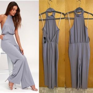 Lulus Lilac Halter Jumpsuit